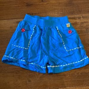 Wildflowers aqua shorts sz 8